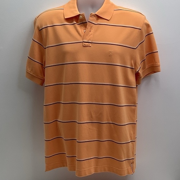Tommy Hilfiger Mens Striped Polo Size Medium (Preowned) - Picture 1 of 3